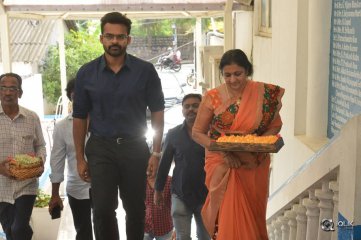 Sai DharamTej And Karunakaran Movie Launch